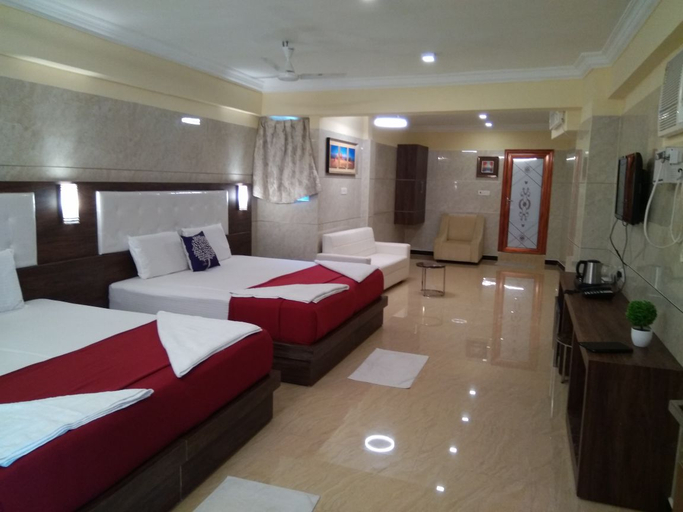 Bedroom 3, Hotel SSK Grand - Kanchipuram, Kancheepuram