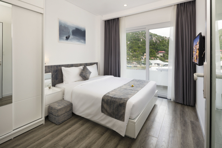 Bedroom 3, Cham Oasis Nha Trang - Resort Condotel, Nha Trang