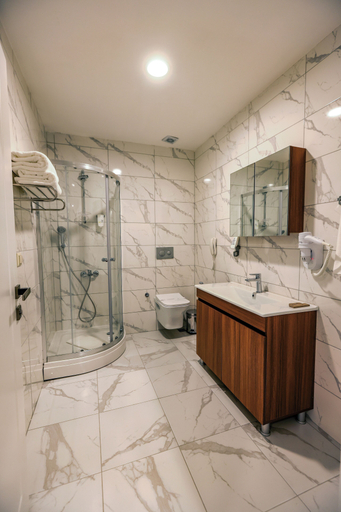 Bathroom 5, Sabırlar City Apart Hotel, Yomra