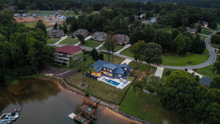 Exterior & Views 2, New Saltwater Pool + Spa, Views Wilson Hideaway, Iredell