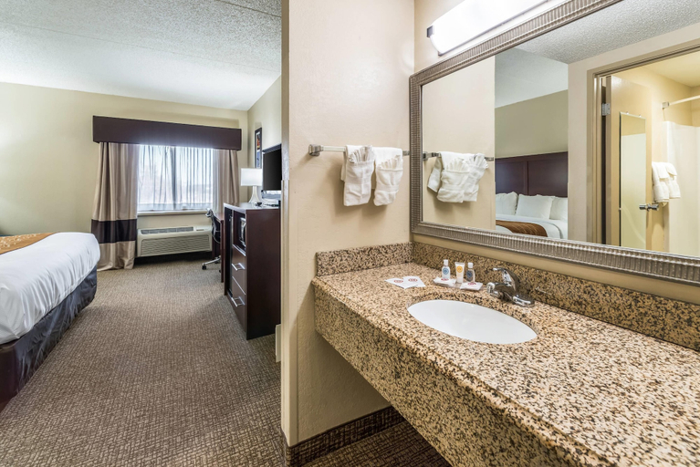 Bathroom 4, Comfort Inn Festus - St Louis South, Jefferson