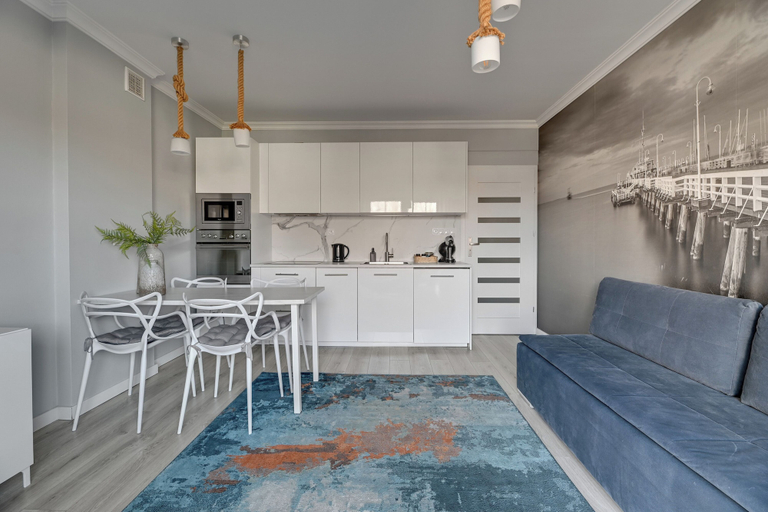 Interior 2, Bosman Apartment Sopot Beach and Parking, Gdańsk City