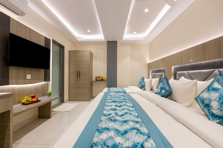 Bedroom 2, Newly Built Hotel Arjun, Delhi