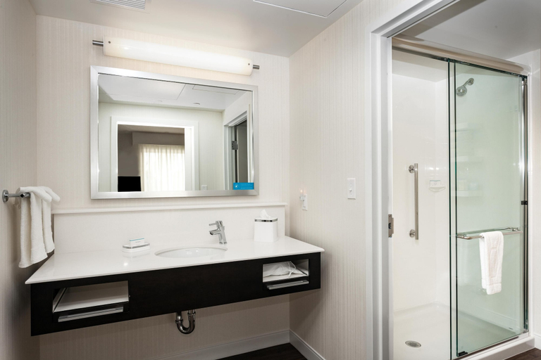 Bathroom 4, Hampton Inn & Suites by Hilton Seattle/Northgate, Seattle