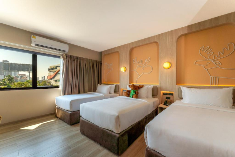 Bedroom 3, Moose EASY Hotel, Muang Chiang Mai