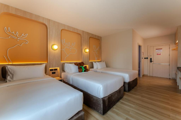 Bedroom 3, Moose EASY Hotel, Muang Chiang Mai