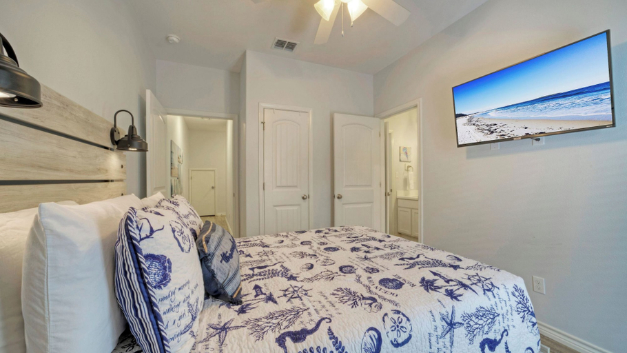Bedroom 3, Private Yard, Cornhole, Resort Pool Oasis w/ Slide Down the Shore by Avantstay, Nueces