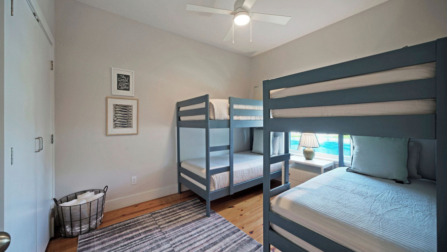 Bedroom 3, Coastal Escape w/ Pond Views + Pool Access Grahams Getaway by Avantstay, Nueces