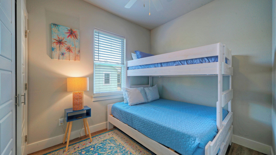 Bedroom 3, Peaceful Paradise Private Pool, Balcony Views + 5 Mins to Whitecap Beach, Nueces