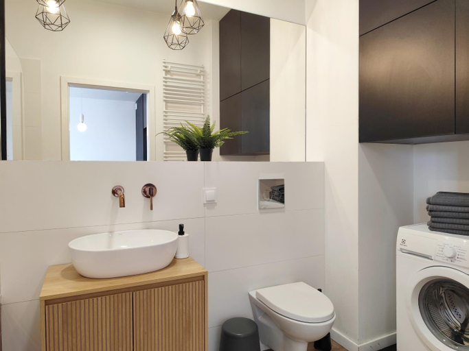 Bathroom 3, Enjoy! Apartments Ursynow, Warsaw