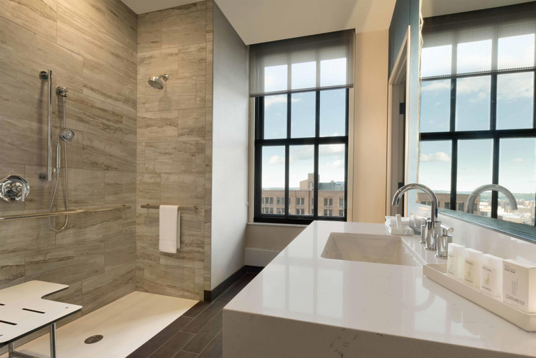 Bathroom 4, Embassy Suites by Hilton Minneapolis Downtown, Hennepin