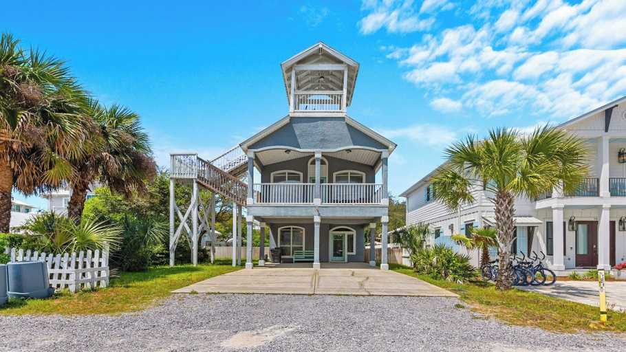 Exterior & Views 2, Walk to Santa Rosa Beach Private Pool, Balcony, and Coastal Views, Walton