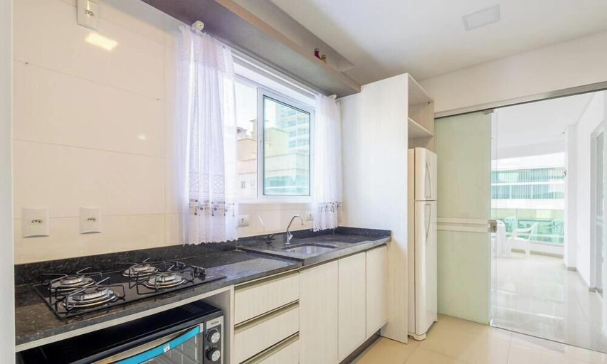 Private kitchen, 450m Beach Apt - Bbq, 3 Suites Tah0602, Itapema