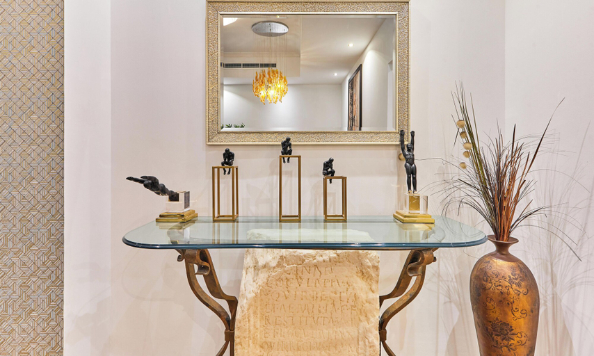 Interior detail, bnbme - Emirates Crown - 2BR & Maid Room, Dubai