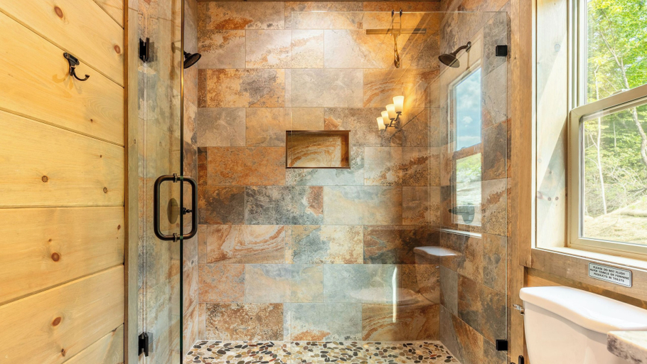 Bathroom 4, Luxe Design New Build Indoor Pool, Spa, Arcade, Firepit Rambling Ridge Lodge, Sevier