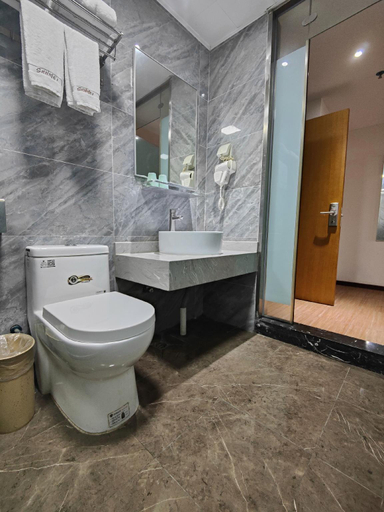 Bathroom, Thank Inn Plus Hotel Guangdong Dongguan Dalang Chenggui Station, Dongguan