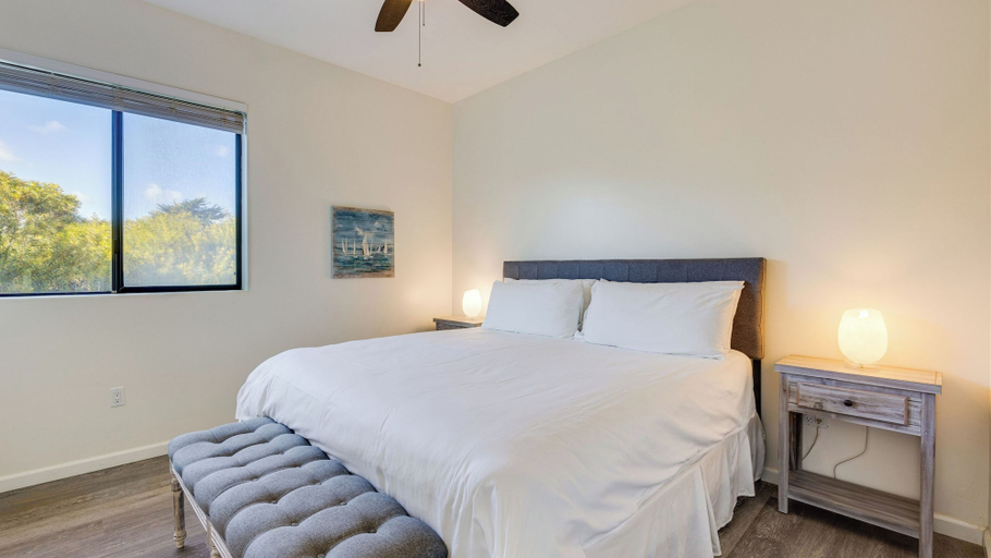 Bedroom 3, Beachfront 2BR w/ Deck, Views & Direct Sand Access Strand Way A, San Luis Obispo