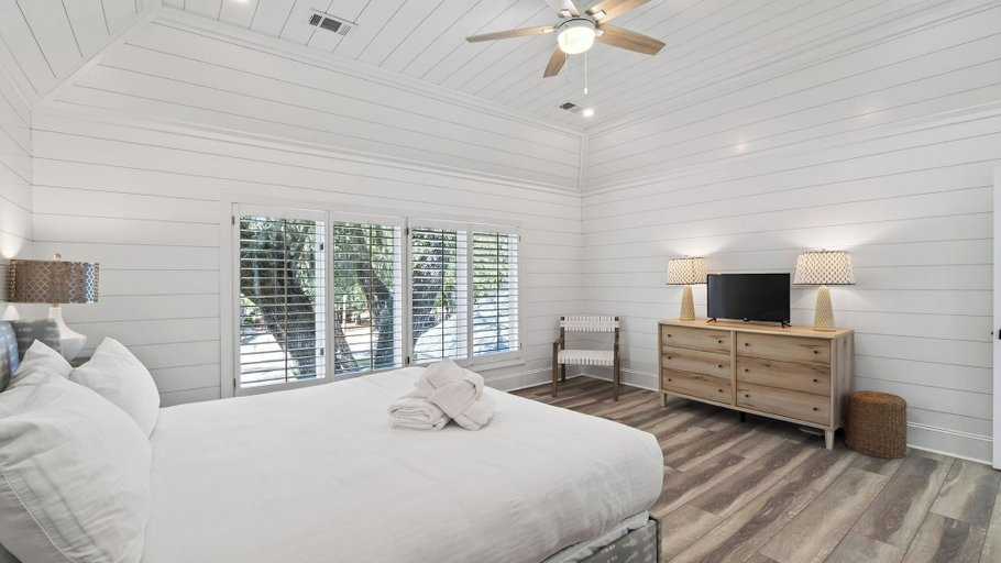 Bedroom 2, Hilton Ivory 15th Hole of Harbourtown Golf Course Private Pool + Hot Tub, Beaufort