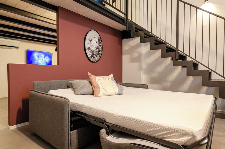 Living area 2, Saffi Lofts, Bologna