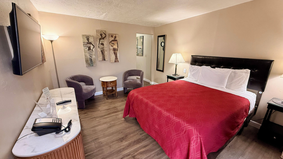 Bedroom 3, Sage N Sand Motel, Grant
