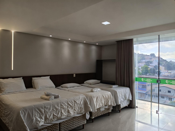 Bedroom 2, Hotel Esmeralda Verde, Teófilo Otoni