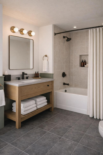 Bathroom 3, Manchester View, Bennington