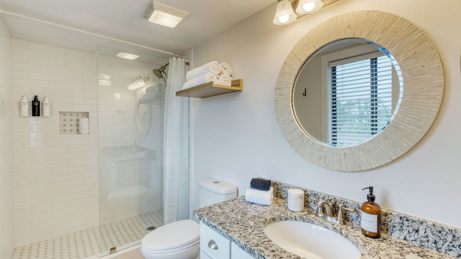 Bathroom 4, Ocean View Balcony, Shared Pool, Steps to the Beach The Sea Chord by Avantstay, Walton