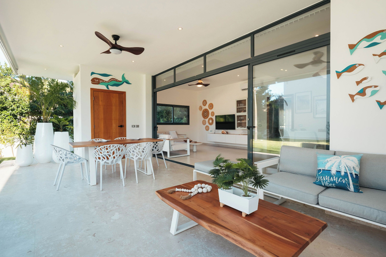 Terrace/patio 4, Sol de Arena Beachfront Condos, Las Terrenas