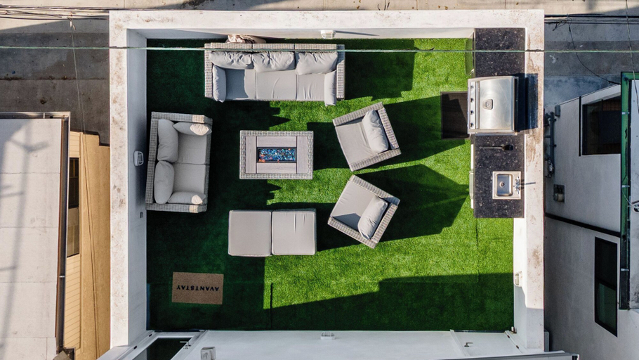 Bedroom 3, Private Rooftop + Steps to the Beach Chic Design Seaside Style by Avantstay, Orange