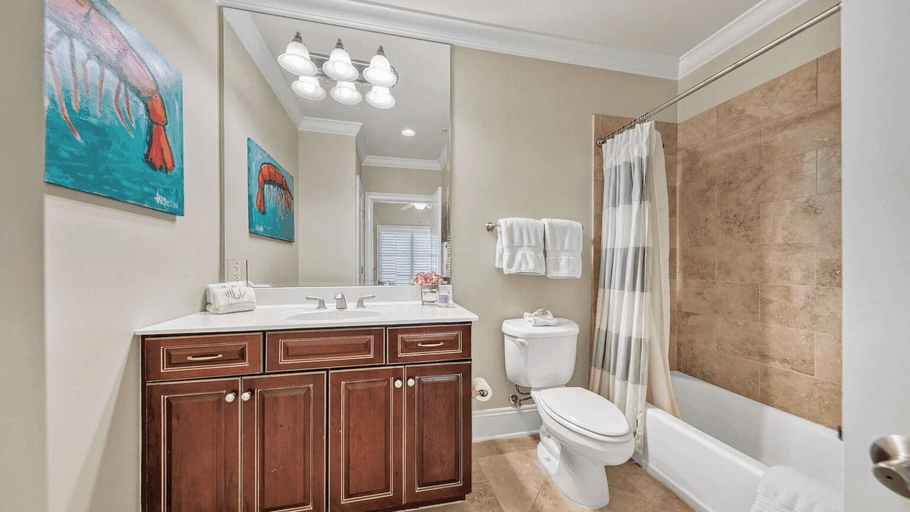 Bathroom, Salt Water Express by Avantstay Top Floor, Corner Unit Adagio, Walton