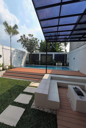 Lobby, Mega Jaya Villa, Sleman