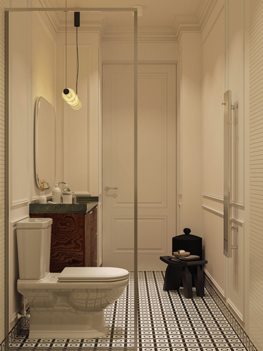 Bathroom 4, RIS Mashtots Apartments Yerevan, Yerevan
