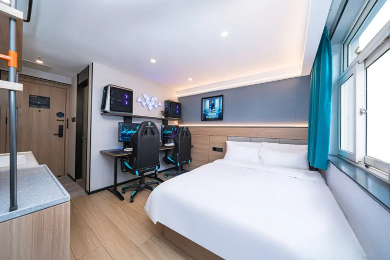 Bedroom 3, THUNDEROBOT Esports Hotel Shanghai Global Port Huashi University, Shanghai