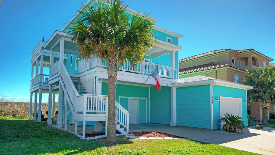 Exterior & Views 2, Coastal Soiree Ocean Views, Game Room, & Steps From Port Aransas Beaches, Nueces