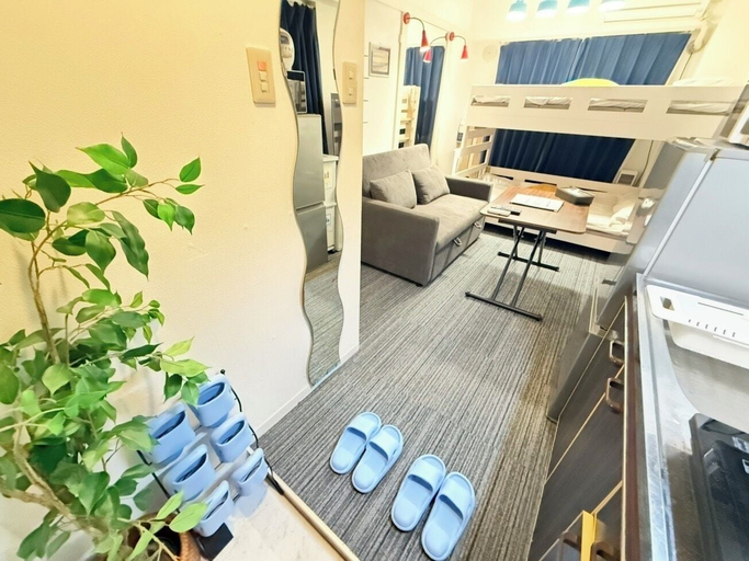 Living area, GrAce Room IKEBUKURO, Toshima