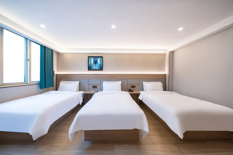 Bedroom 5, THUNDEROBOT Esports Hotel Shanghai Global Port Huashi University, Shanghai
