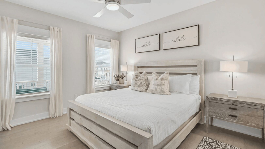 Bedroom 3, Nacho Beach House by Avantstay Inlet Beach Sleeps 10 + Pool, Walton