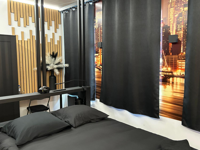 Bedroom 3, Maison 3 chambres, jacuzzi, billard, sauna, air soccer, clim, Liège