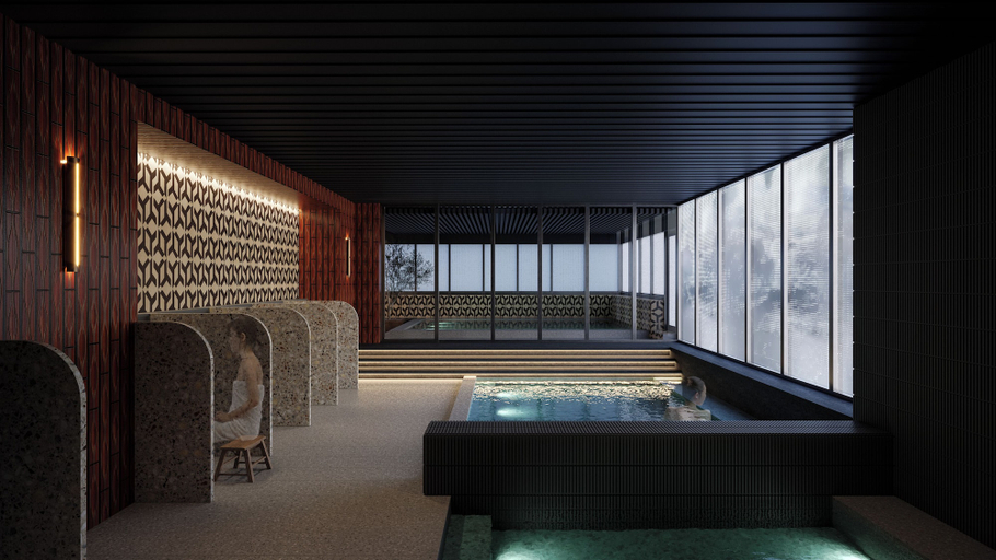 Public bath, KOKO HOTEL Premier Tokyo Bay Makuhari, Chiba