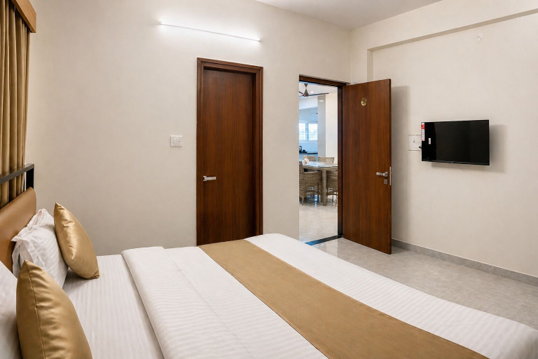 Room 4, DeVerveil Serviced Apartment, Mysore