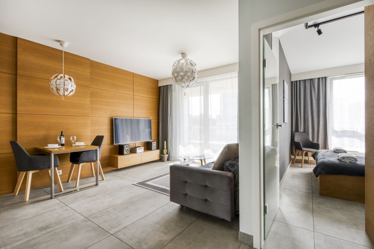 Living area 4, Warsaw Night Apartments Arkadia, Warsaw