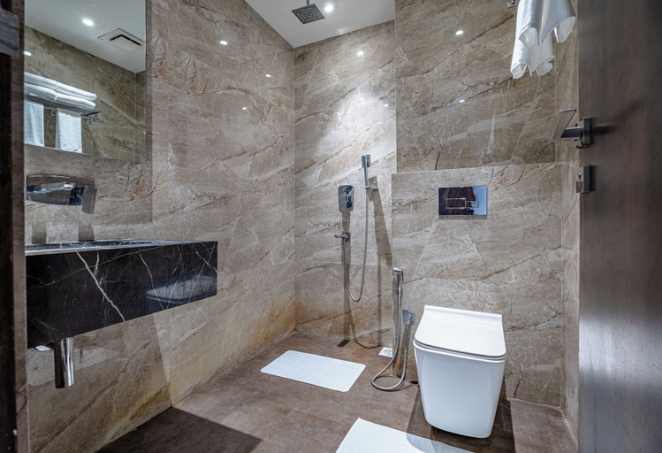 Bathroom 4, Econest Hotel, Birbhum