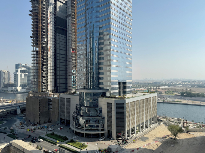 Exterior 4, Modern 2BR Apartment in Merano Tower, Dubai