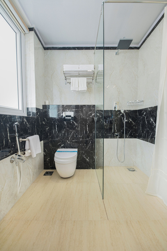 Bathroom 5, Star Palace Hotel, Ramanathapuram