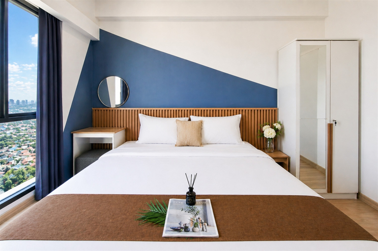 Bedroom 4, Comfortable 2BR Apartment with Good Design at Sky House BSD By Travelio, Tangerang Selatan