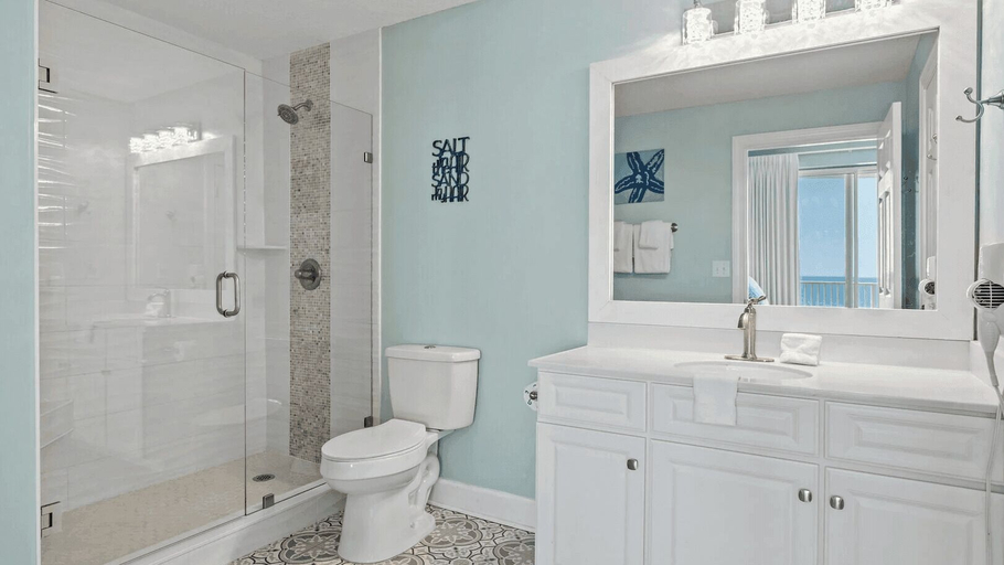 Bathroom 4, Emerald Isle 701 by Avantstay Gul Front Corner Unit 2 Pools, Bay