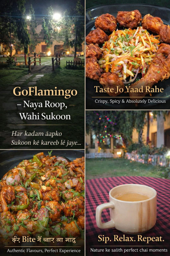 Food & Drinks, Go Flamingo Resorts Pench, Nagpur