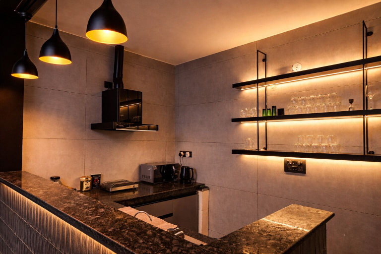 Private kitchen, The Luxury Penthouse, Delhi