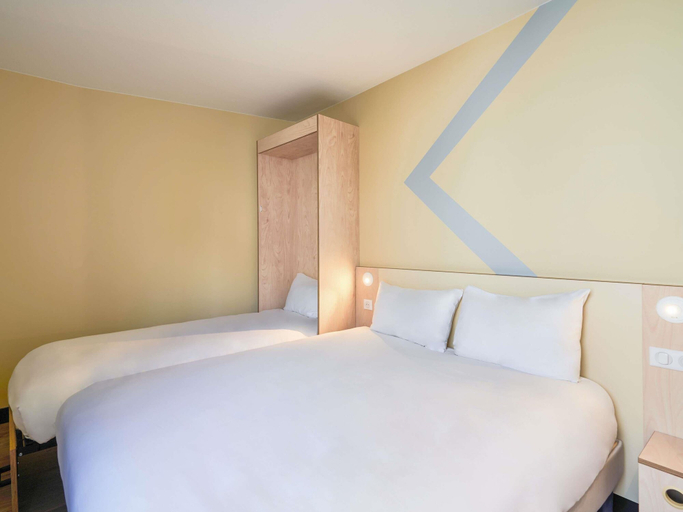 Bedroom 3, ibis budget Saint Maurice, Val-de-Marne