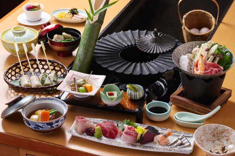 Food and beverages 3, 夫婦露天風呂の宿吟松, Ibusuki